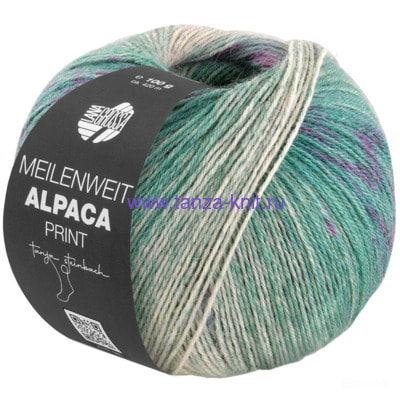 Lana Grossa Meilenweit Alpaca Print ()